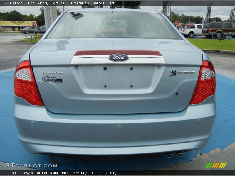  2010 Fusion Hybrid Light Ice Blue Metallic