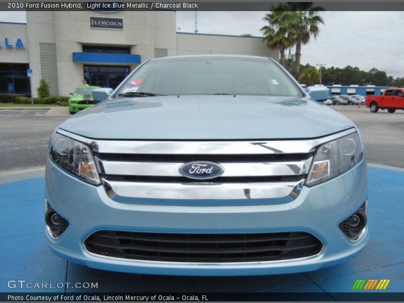  2010 Fusion Hybrid Light Ice Blue Metallic