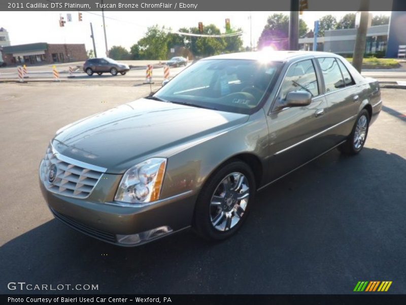 Tuscan Bronze ChromFlair / Ebony 2011 Cadillac DTS Platinum