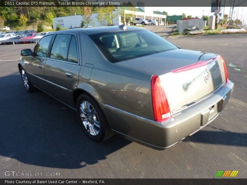 Tuscan Bronze ChromFlair / Ebony 2011 Cadillac DTS Platinum