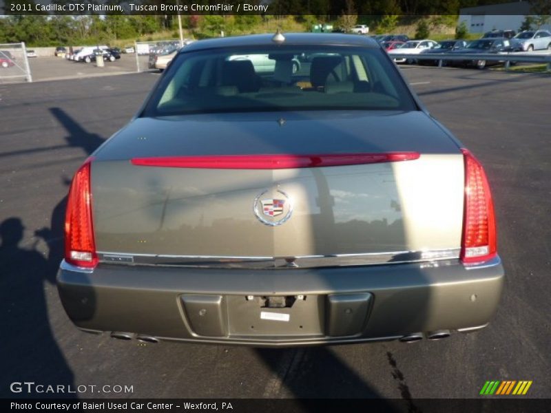 Tuscan Bronze ChromFlair / Ebony 2011 Cadillac DTS Platinum