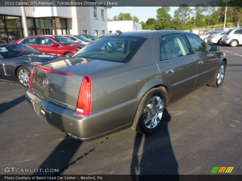 Tuscan Bronze ChromFlair / Ebony 2011 Cadillac DTS Platinum