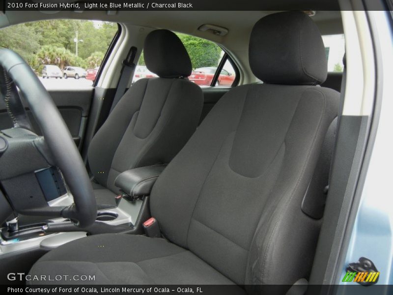 Front Seat of 2010 Fusion Hybrid