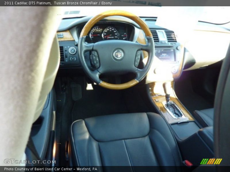 Tuscan Bronze ChromFlair / Ebony 2011 Cadillac DTS Platinum