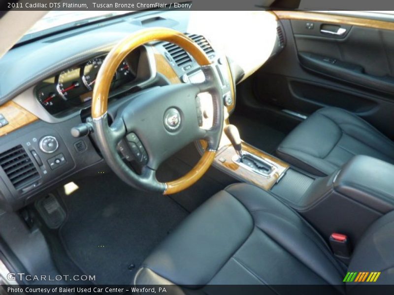 Tuscan Bronze ChromFlair / Ebony 2011 Cadillac DTS Platinum