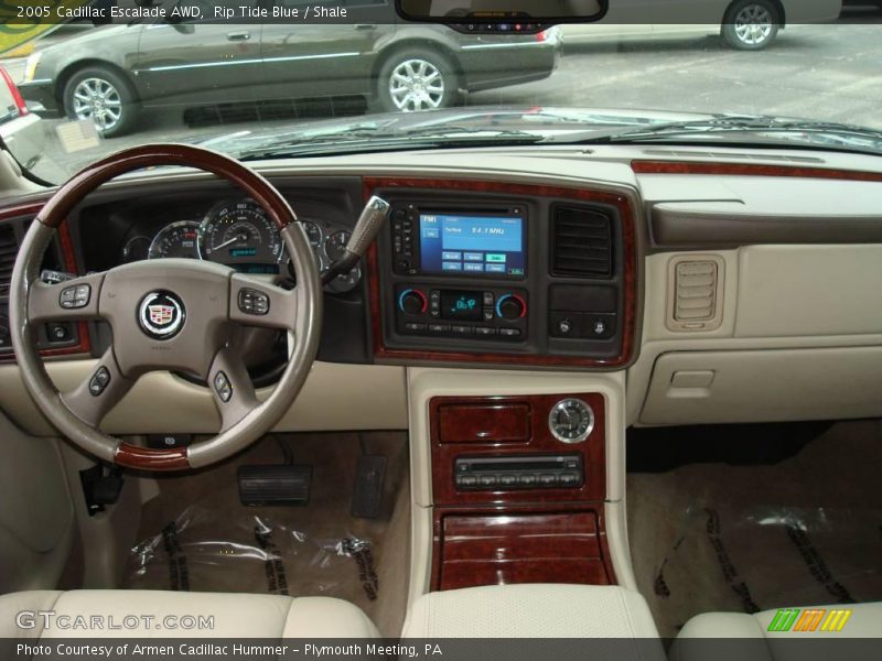 Rip Tide Blue / Shale 2005 Cadillac Escalade AWD
