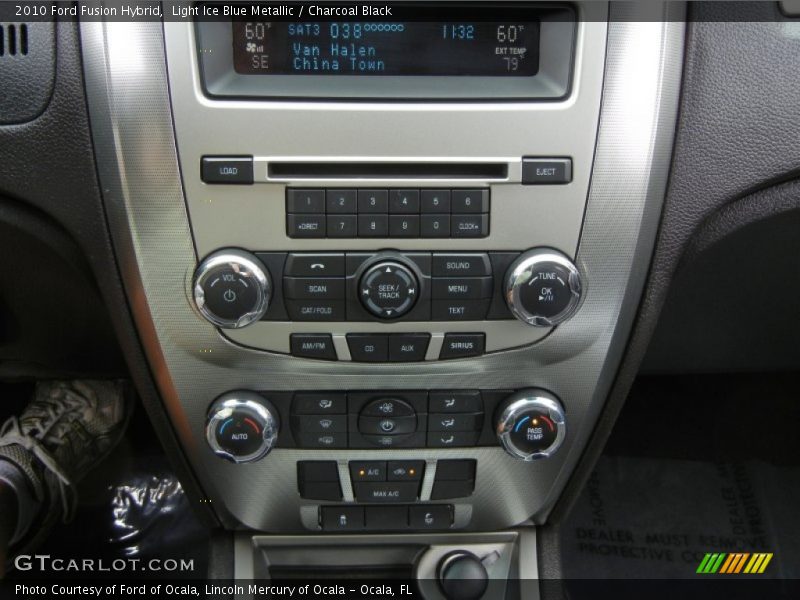 Controls of 2010 Fusion Hybrid