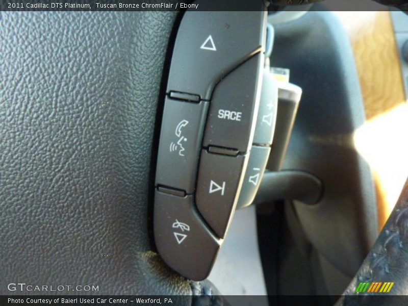 Tuscan Bronze ChromFlair / Ebony 2011 Cadillac DTS Platinum