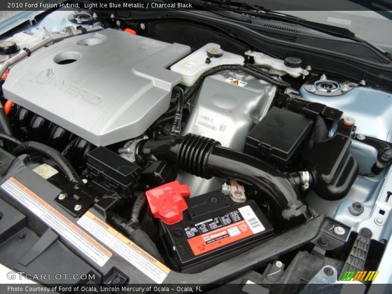  2010 Fusion Hybrid Engine - 2.5 Liter DOHC 16-Valve VVT Atkinson Cycle 4 Cylinder Gasoline/Electric Hybrid
