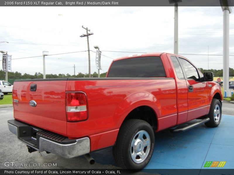 Bright Red / Medium/Dark Flint 2006 Ford F150 XLT Regular Cab
