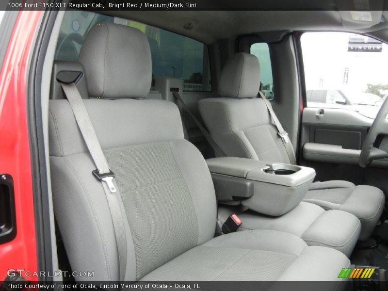 Bright Red / Medium/Dark Flint 2006 Ford F150 XLT Regular Cab