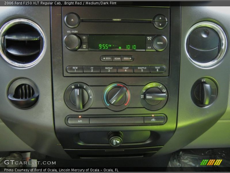Bright Red / Medium/Dark Flint 2006 Ford F150 XLT Regular Cab