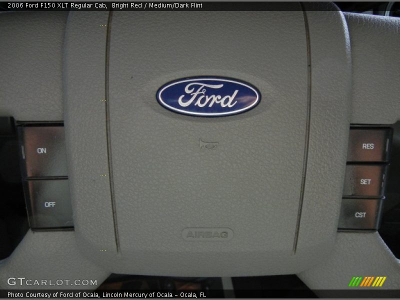 Bright Red / Medium/Dark Flint 2006 Ford F150 XLT Regular Cab