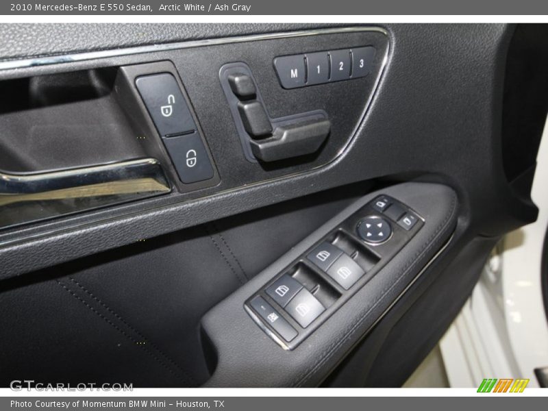 Arctic White / Ash Gray 2010 Mercedes-Benz E 550 Sedan
