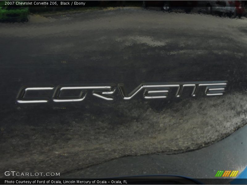Black / Ebony 2007 Chevrolet Corvette Z06
