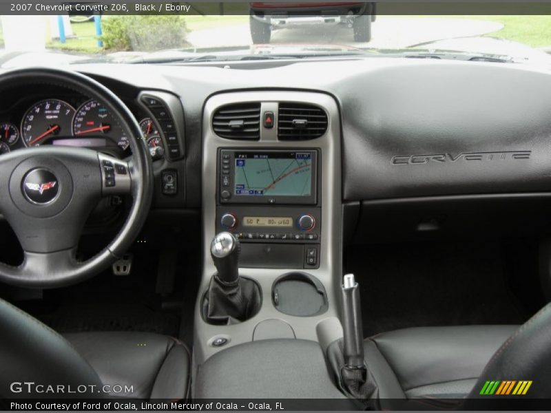 Dashboard of 2007 Corvette Z06