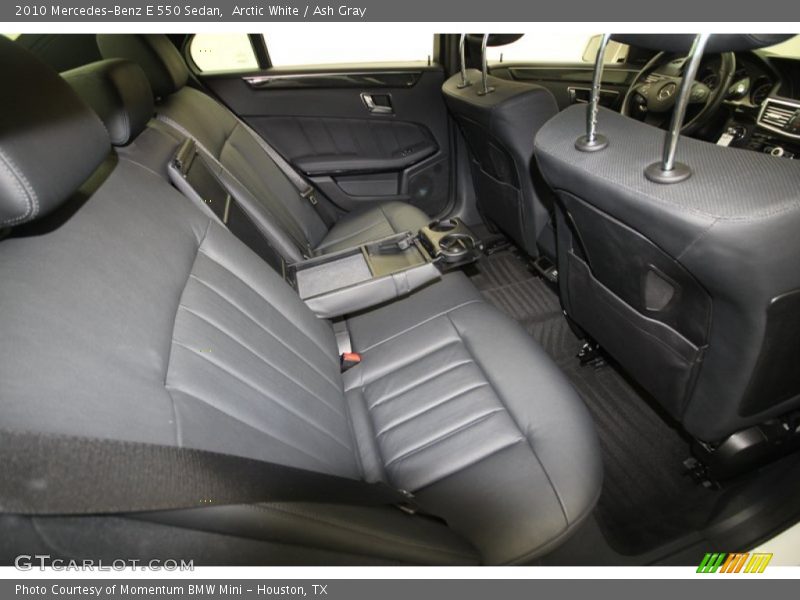 Arctic White / Ash Gray 2010 Mercedes-Benz E 550 Sedan