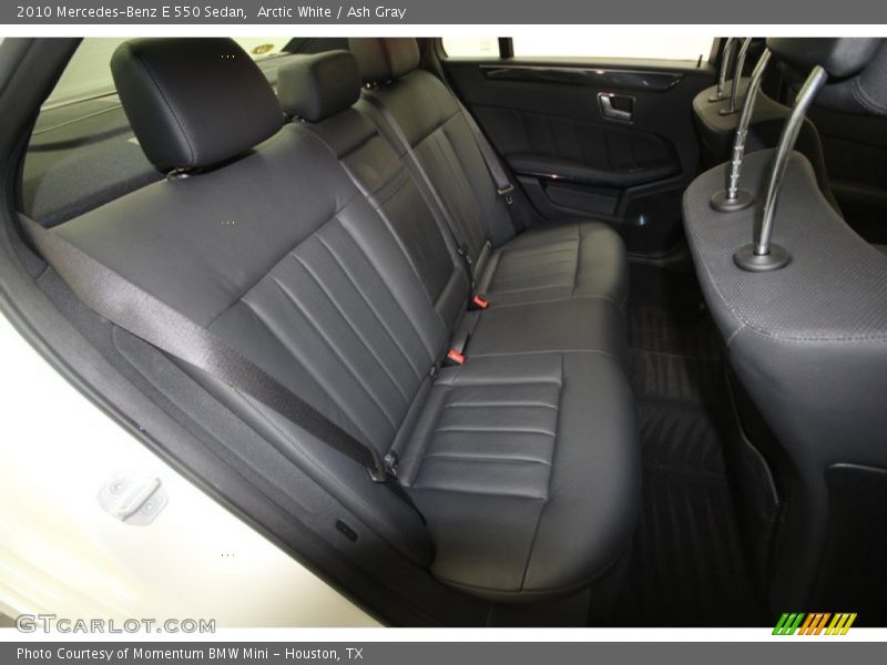 Arctic White / Ash Gray 2010 Mercedes-Benz E 550 Sedan