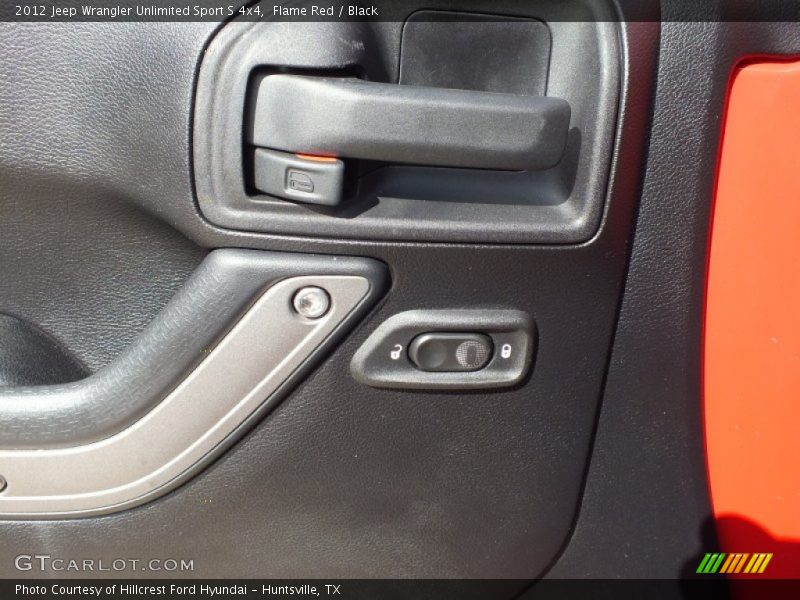 Flame Red / Black 2012 Jeep Wrangler Unlimited Sport S 4x4