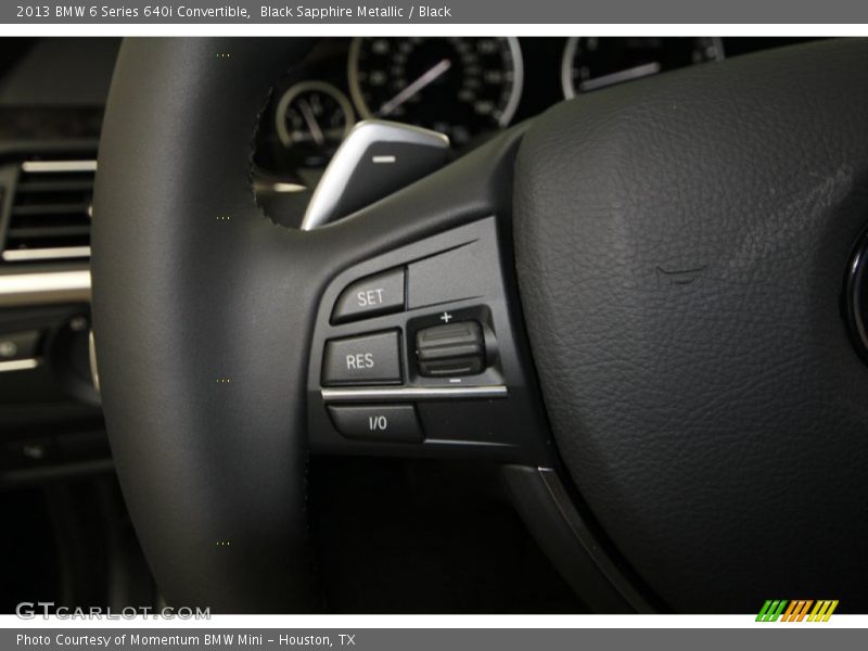 Controls of 2013 6 Series 640i Convertible