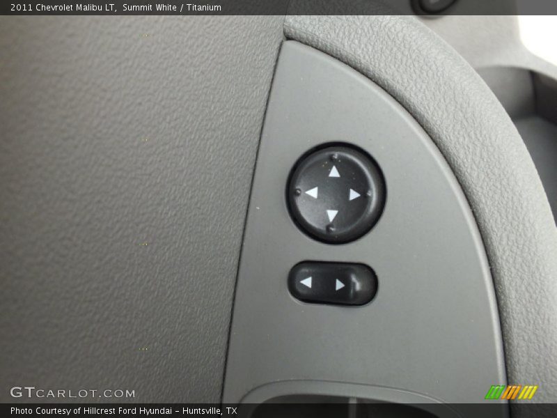 Summit White / Titanium 2011 Chevrolet Malibu LT