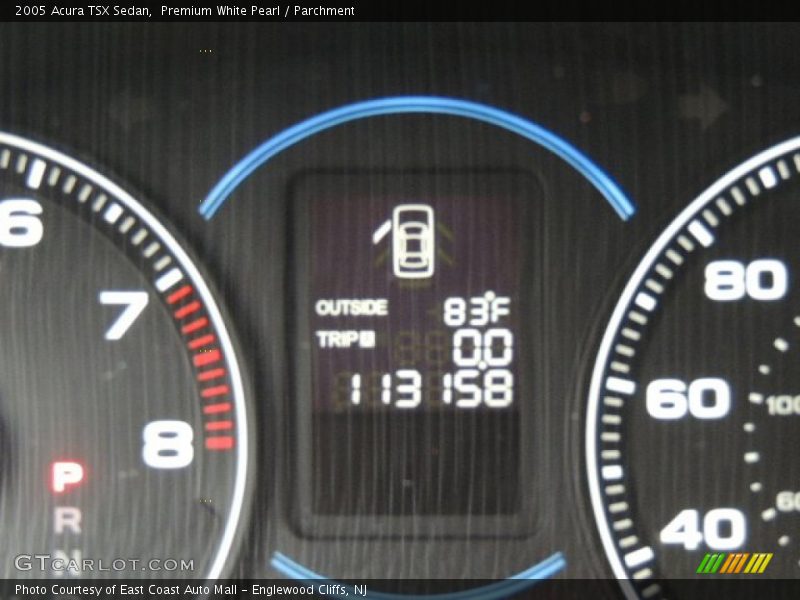 Premium White Pearl / Parchment 2005 Acura TSX Sedan