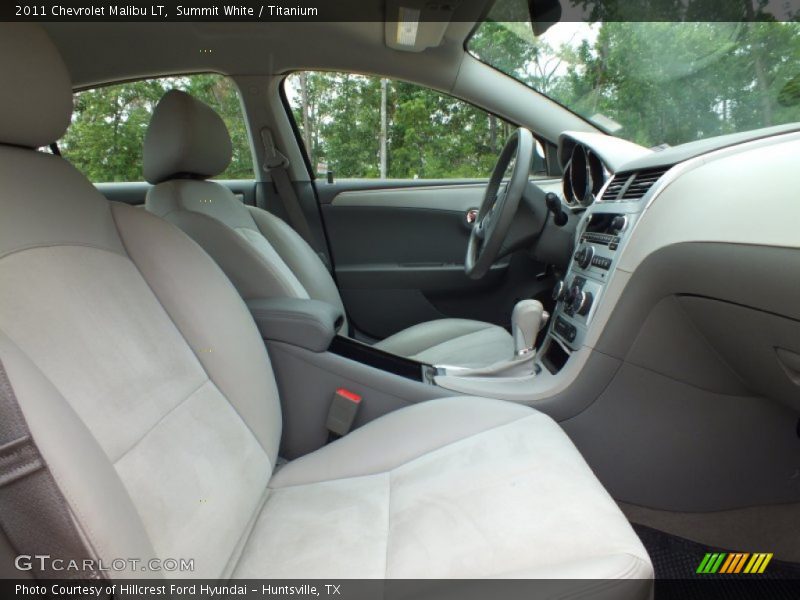 Summit White / Titanium 2011 Chevrolet Malibu LT