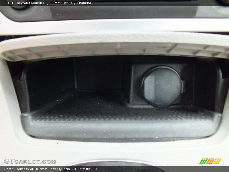 Summit White / Titanium 2011 Chevrolet Malibu LT