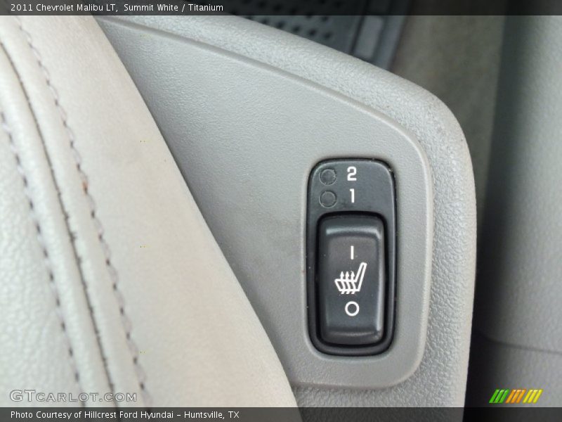 Summit White / Titanium 2011 Chevrolet Malibu LT