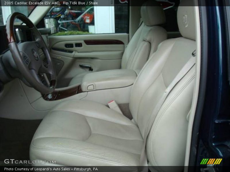 Rip Tide Blue / Shale 2005 Cadillac Escalade ESV AWD