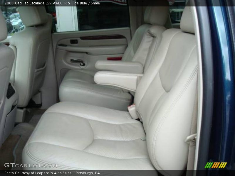 Rip Tide Blue / Shale 2005 Cadillac Escalade ESV AWD