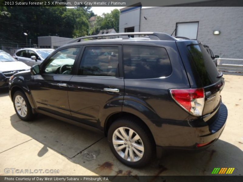 Dark Gray Metallic / Platinum 2013 Subaru Forester 2.5 X Premium
