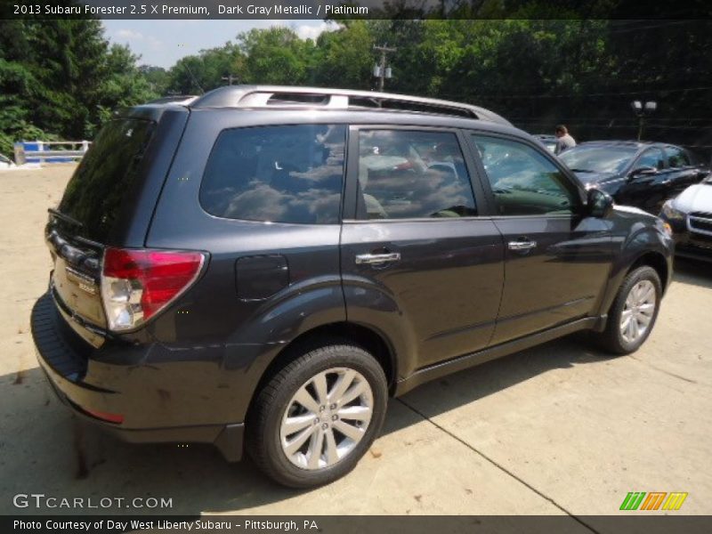 Dark Gray Metallic / Platinum 2013 Subaru Forester 2.5 X Premium
