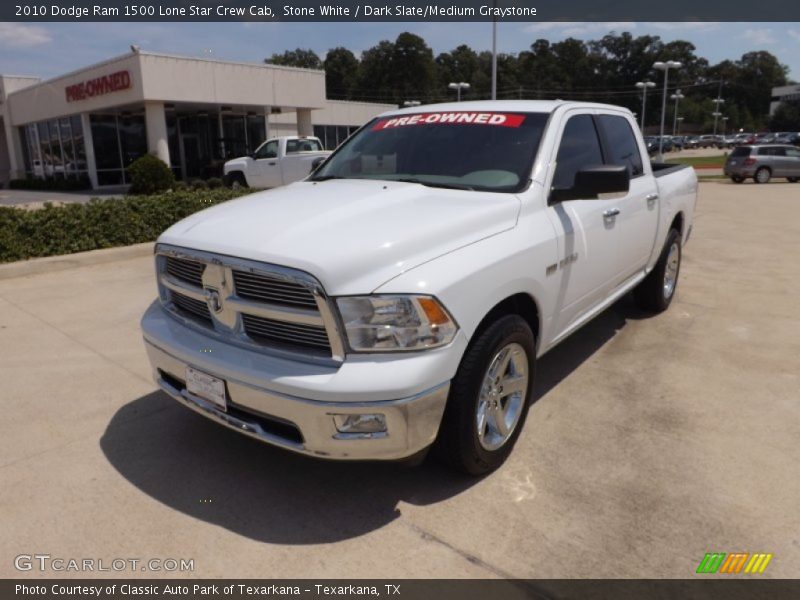 Stone White / Dark Slate/Medium Graystone 2010 Dodge Ram 1500 Lone Star Crew Cab