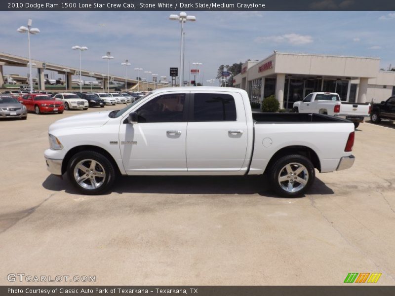 Stone White / Dark Slate/Medium Graystone 2010 Dodge Ram 1500 Lone Star Crew Cab