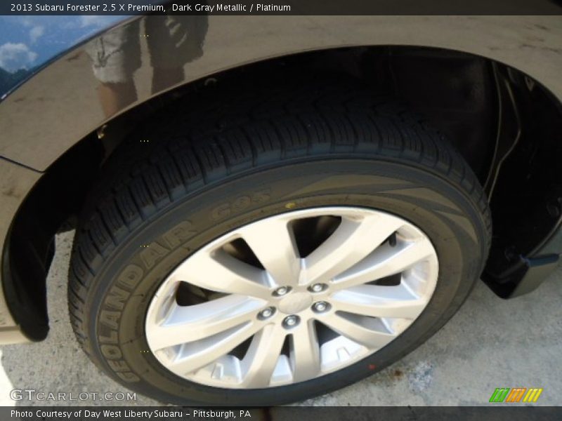Dark Gray Metallic / Platinum 2013 Subaru Forester 2.5 X Premium