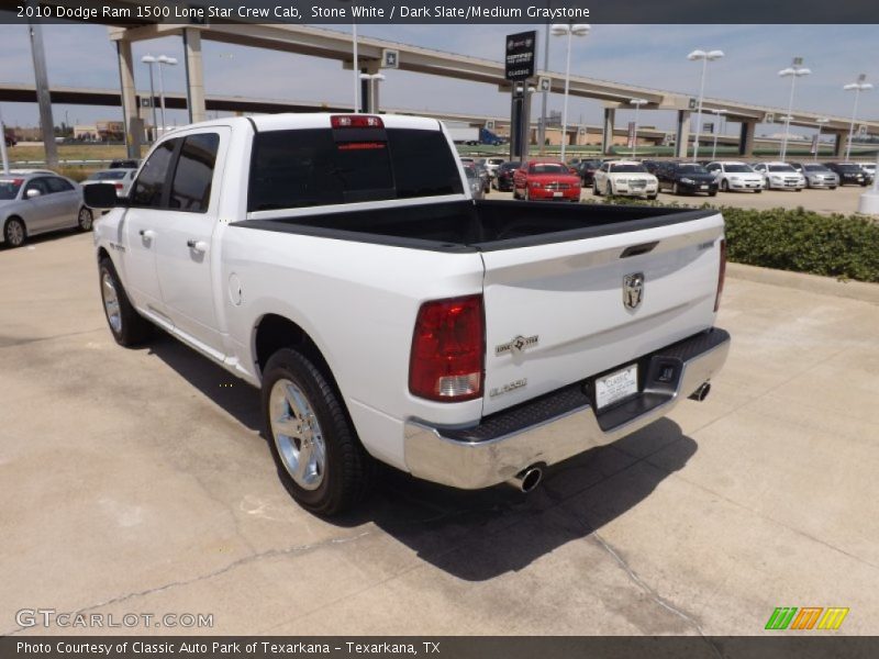 Stone White / Dark Slate/Medium Graystone 2010 Dodge Ram 1500 Lone Star Crew Cab