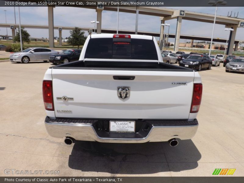 Stone White / Dark Slate/Medium Graystone 2010 Dodge Ram 1500 Lone Star Crew Cab
