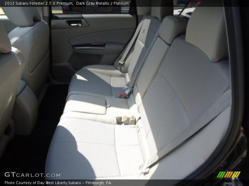 Dark Gray Metallic / Platinum 2013 Subaru Forester 2.5 X Premium