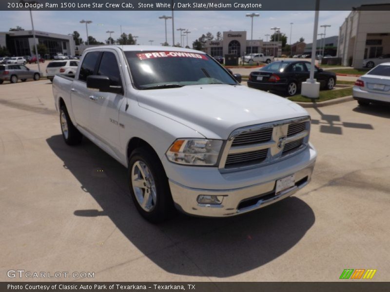 Stone White / Dark Slate/Medium Graystone 2010 Dodge Ram 1500 Lone Star Crew Cab