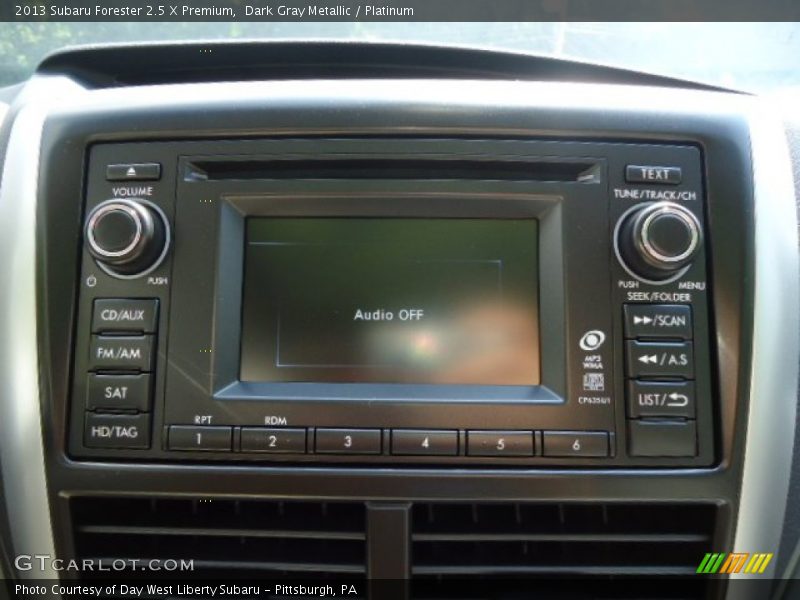 Dark Gray Metallic / Platinum 2013 Subaru Forester 2.5 X Premium