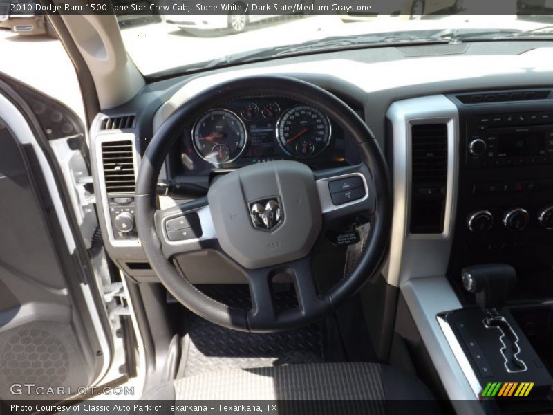 Stone White / Dark Slate/Medium Graystone 2010 Dodge Ram 1500 Lone Star Crew Cab