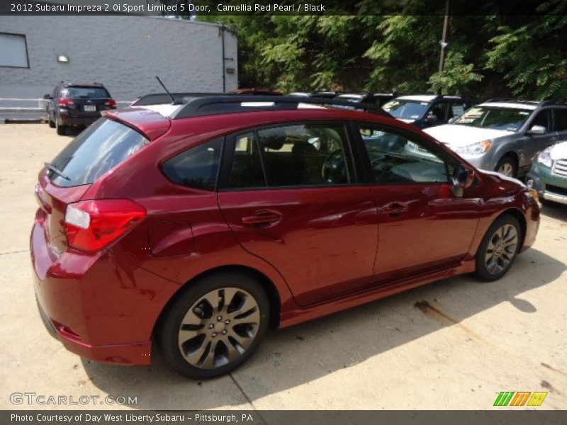 Camellia Red Pearl / Black 2012 Subaru Impreza 2.0i Sport Limited 5 Door
