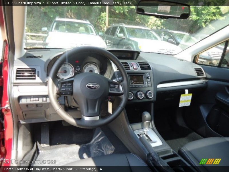 Camellia Red Pearl / Black 2012 Subaru Impreza 2.0i Sport Limited 5 Door