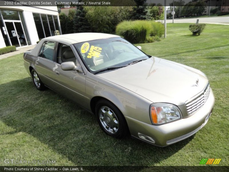 Cashmere Metallic / Neutral Shale 2002 Cadillac DeVille Sedan