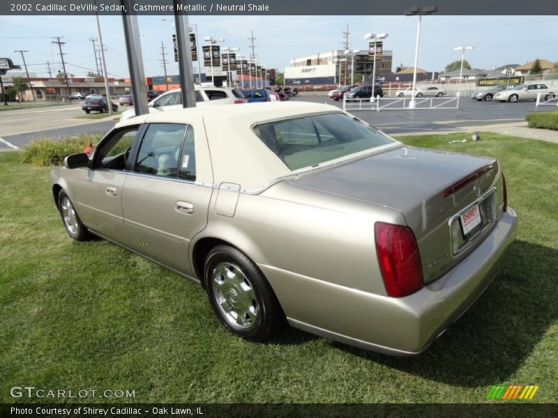 Cashmere Metallic / Neutral Shale 2002 Cadillac DeVille Sedan