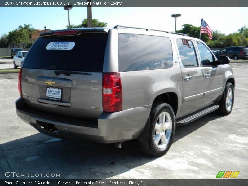 Graystone Metallic / Ebony 2007 Chevrolet Suburban 1500 LTZ