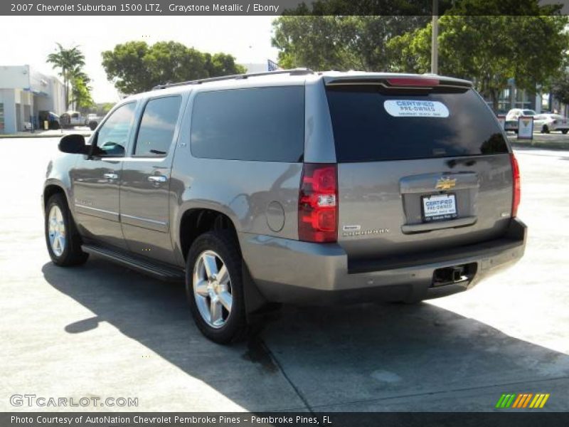 Graystone Metallic / Ebony 2007 Chevrolet Suburban 1500 LTZ