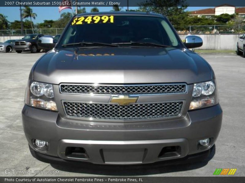 Graystone Metallic / Ebony 2007 Chevrolet Suburban 1500 LTZ