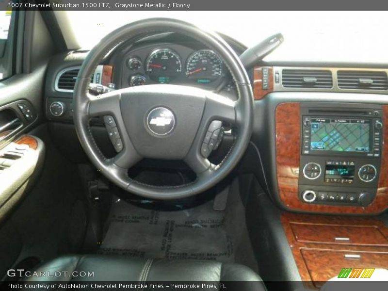 Graystone Metallic / Ebony 2007 Chevrolet Suburban 1500 LTZ